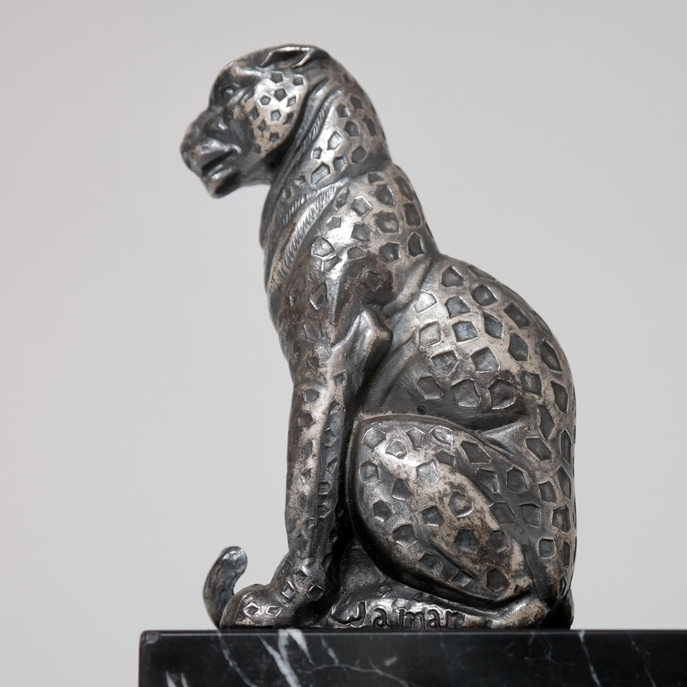 PAIR of 1920s French ART DECO PANTHER JAGUAR SCULPTURE Bookends by JAMAR, RARE ! eBay